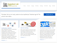 Tablet Screenshot of kameleon-lab.com